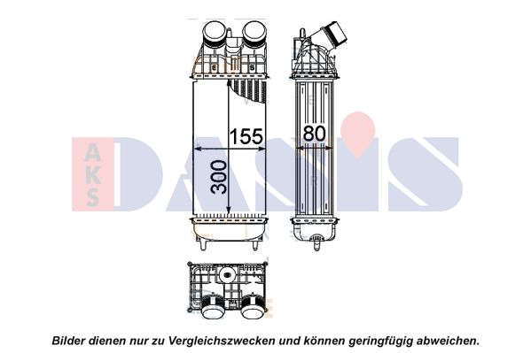 AKS DASIS Välijäähdytin 067018N